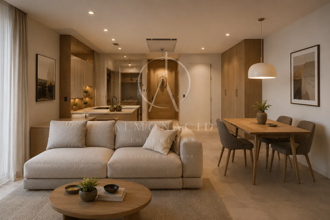 Salón-Comedor Compacto