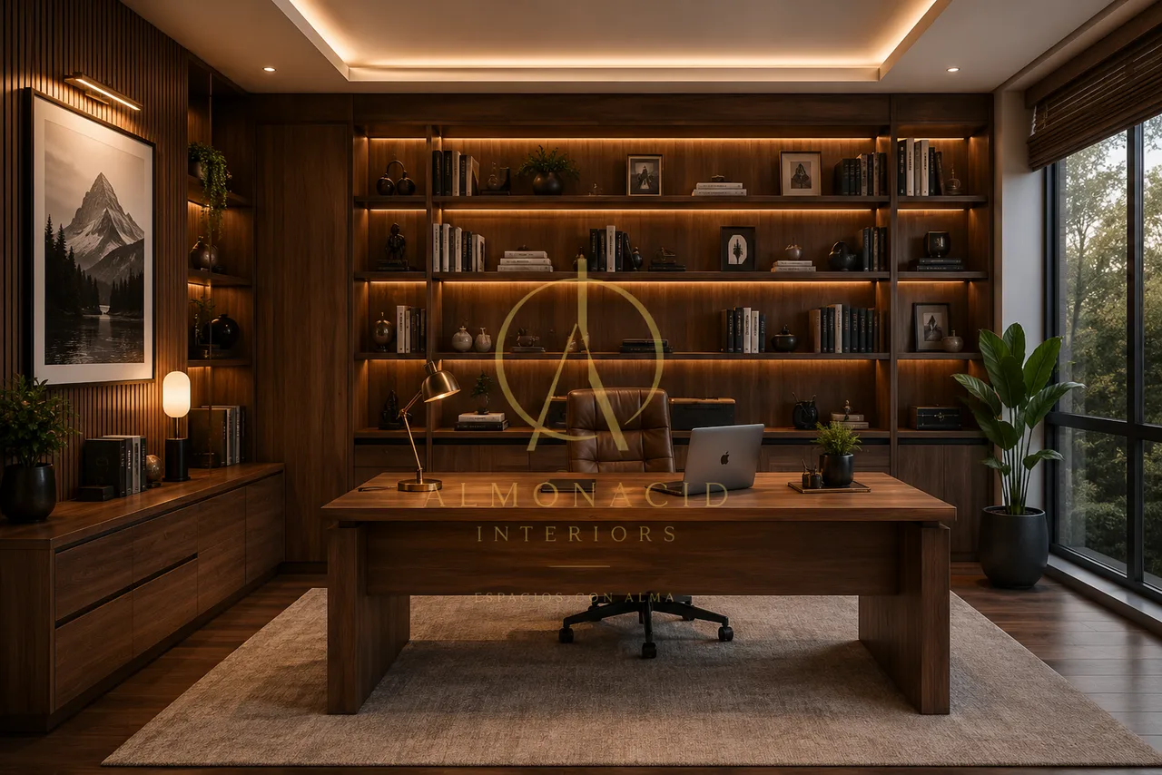 Home Office en Madera
