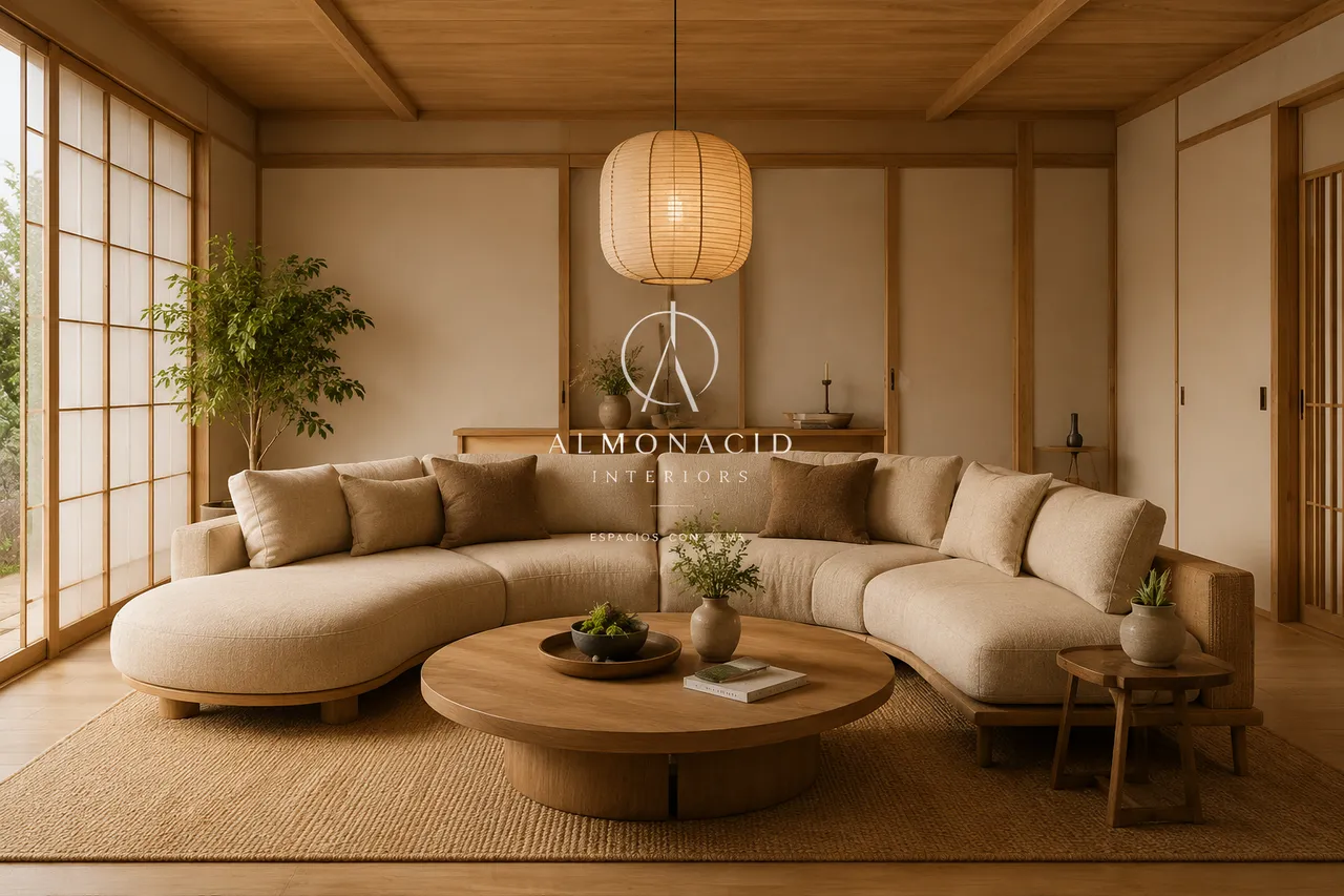 Salón Japandi